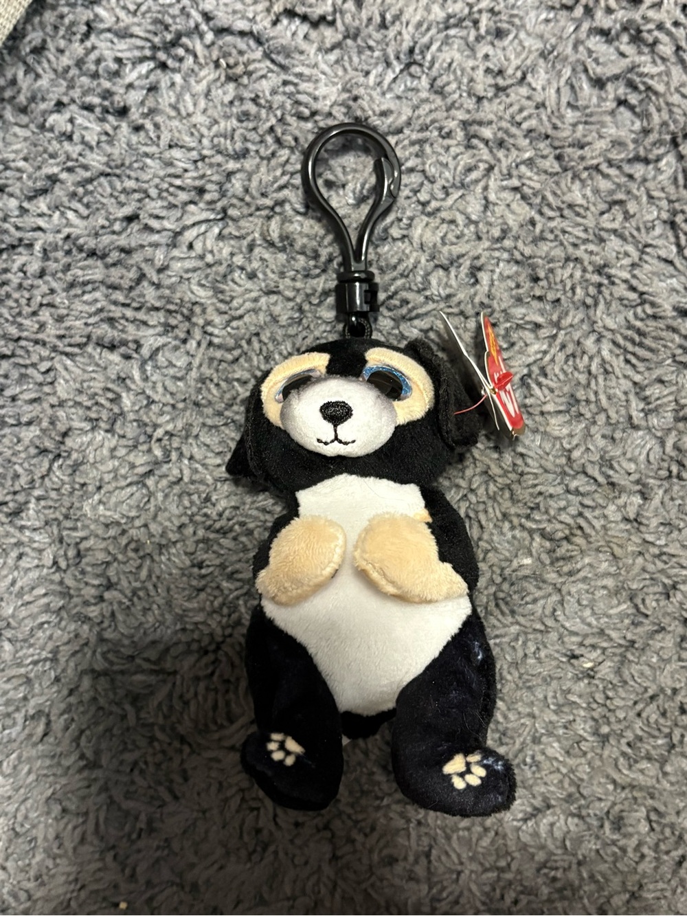 NWT Ty Black & Cream dog Whose Name is Ranger